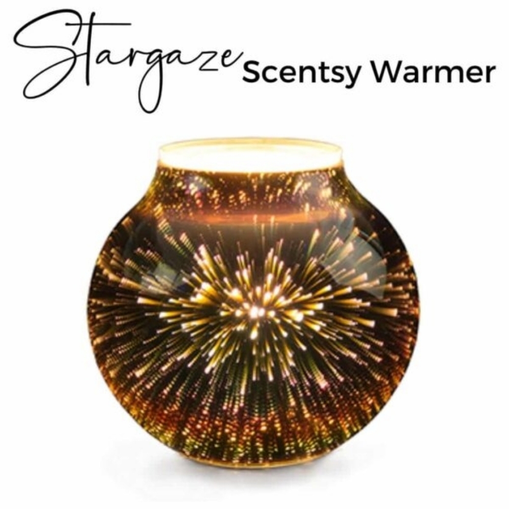 Stargaze Scentsy light up wax plug in warmer